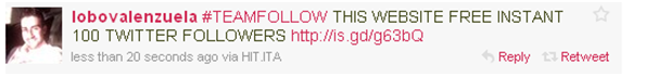 Twitter Scam